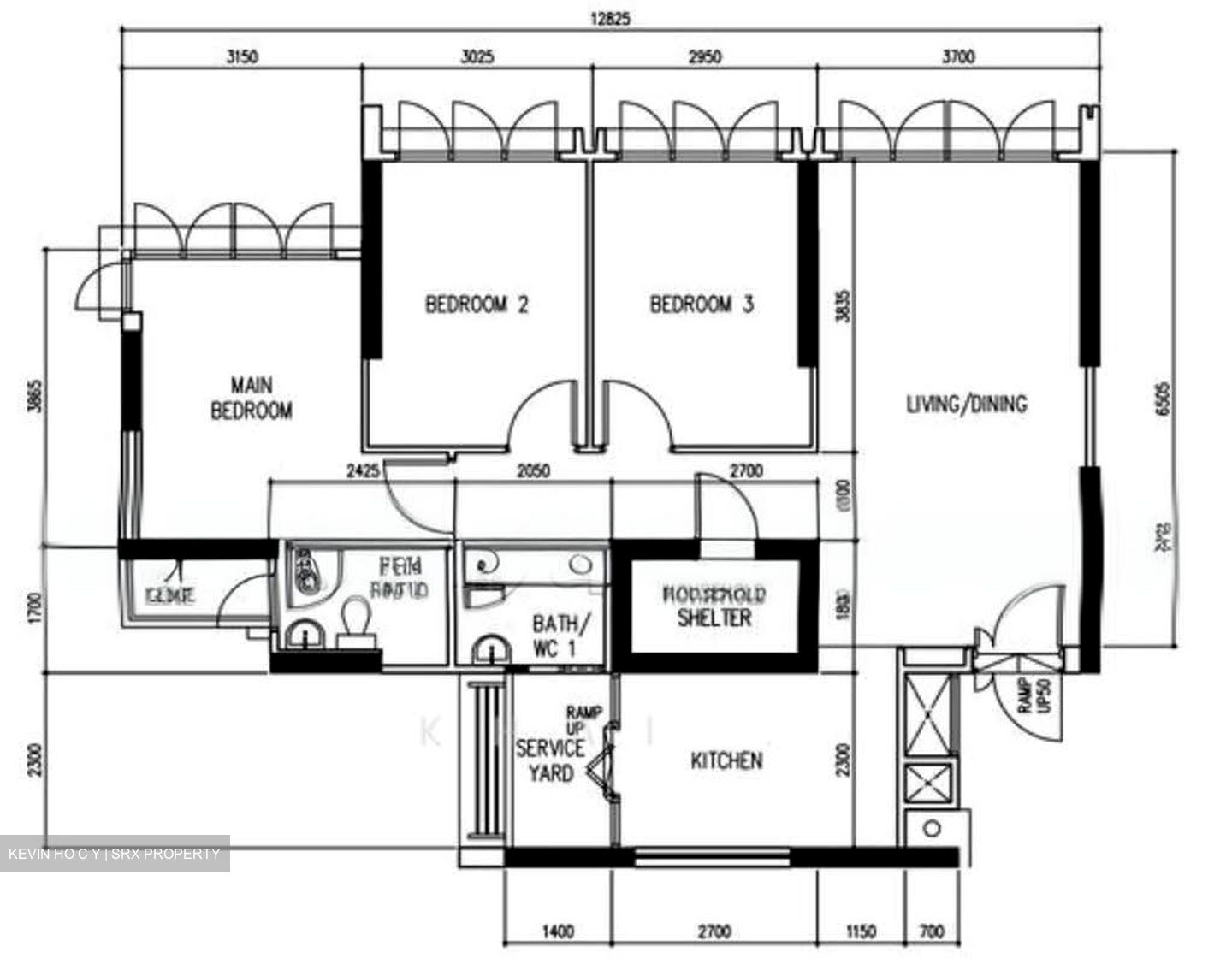 Blk 56 Teban View (Jurong East), HDB 4 Rooms #610369781